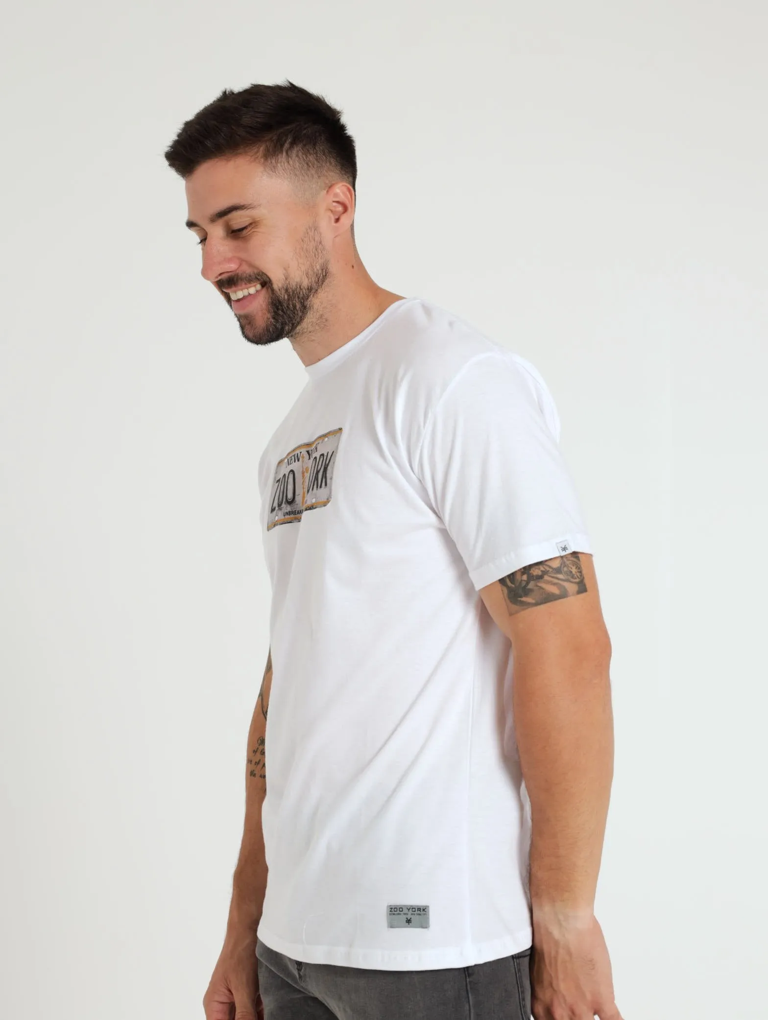 Number Plate Tee - White sold by Edgars product image thumbnail 4