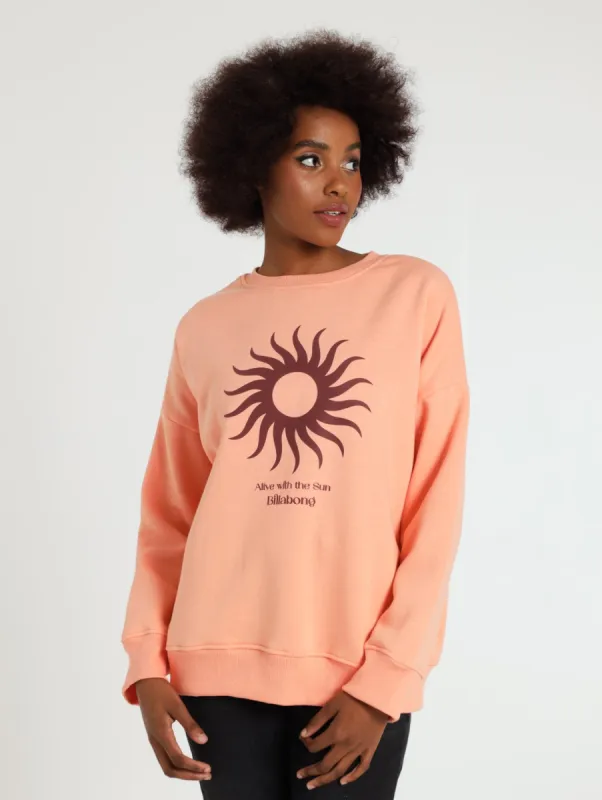 Alive Crew Sweater - Orange sold by Edgars 