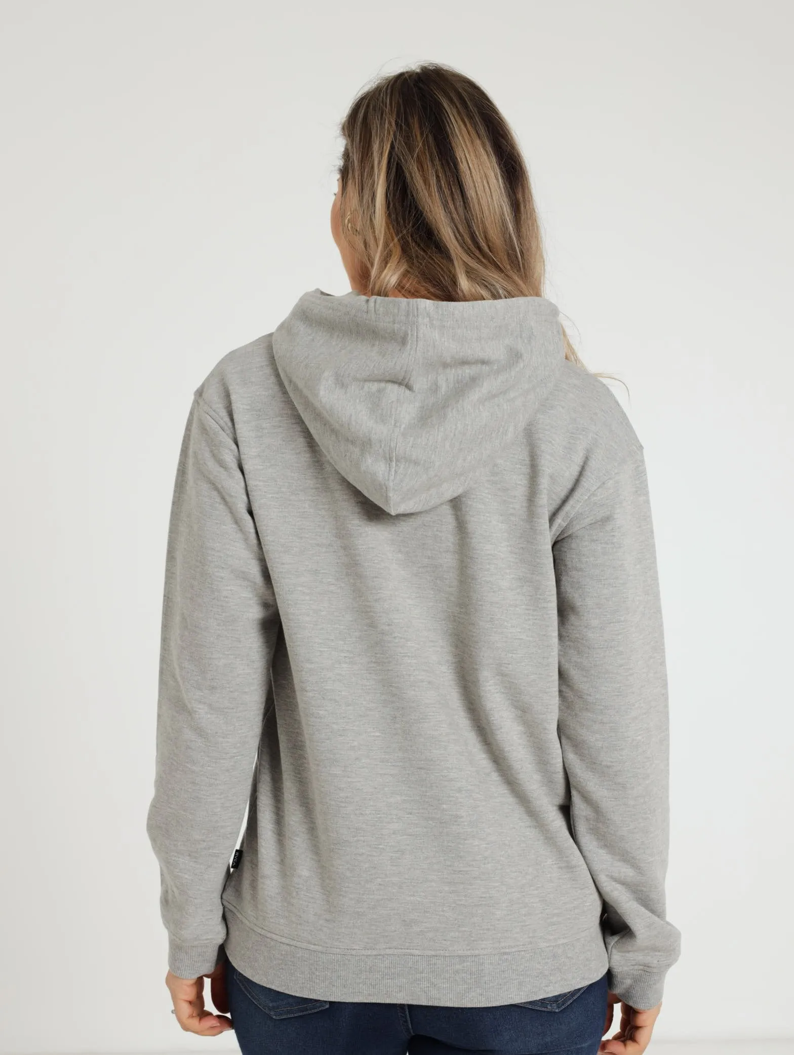 Big RVCA Hoodie - Grey sold by Edgars product image thumbnail 3