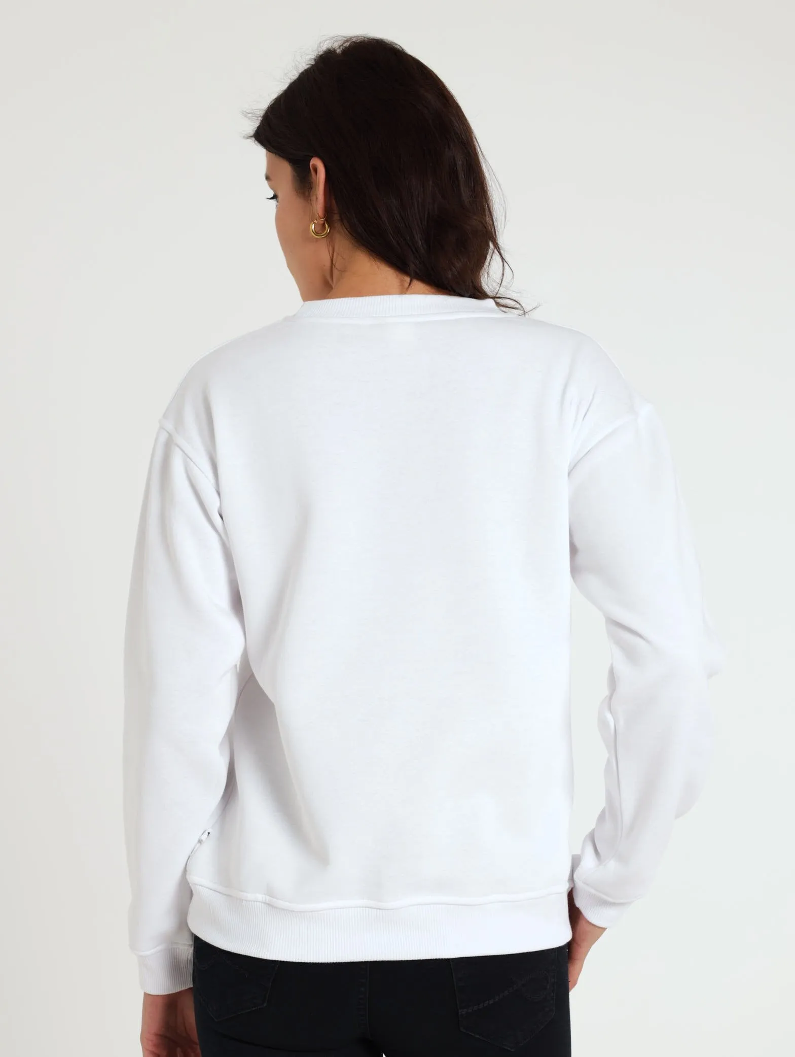 Crystal Vision Crew Sweater - White sold by Edgars product image thumbnail 3