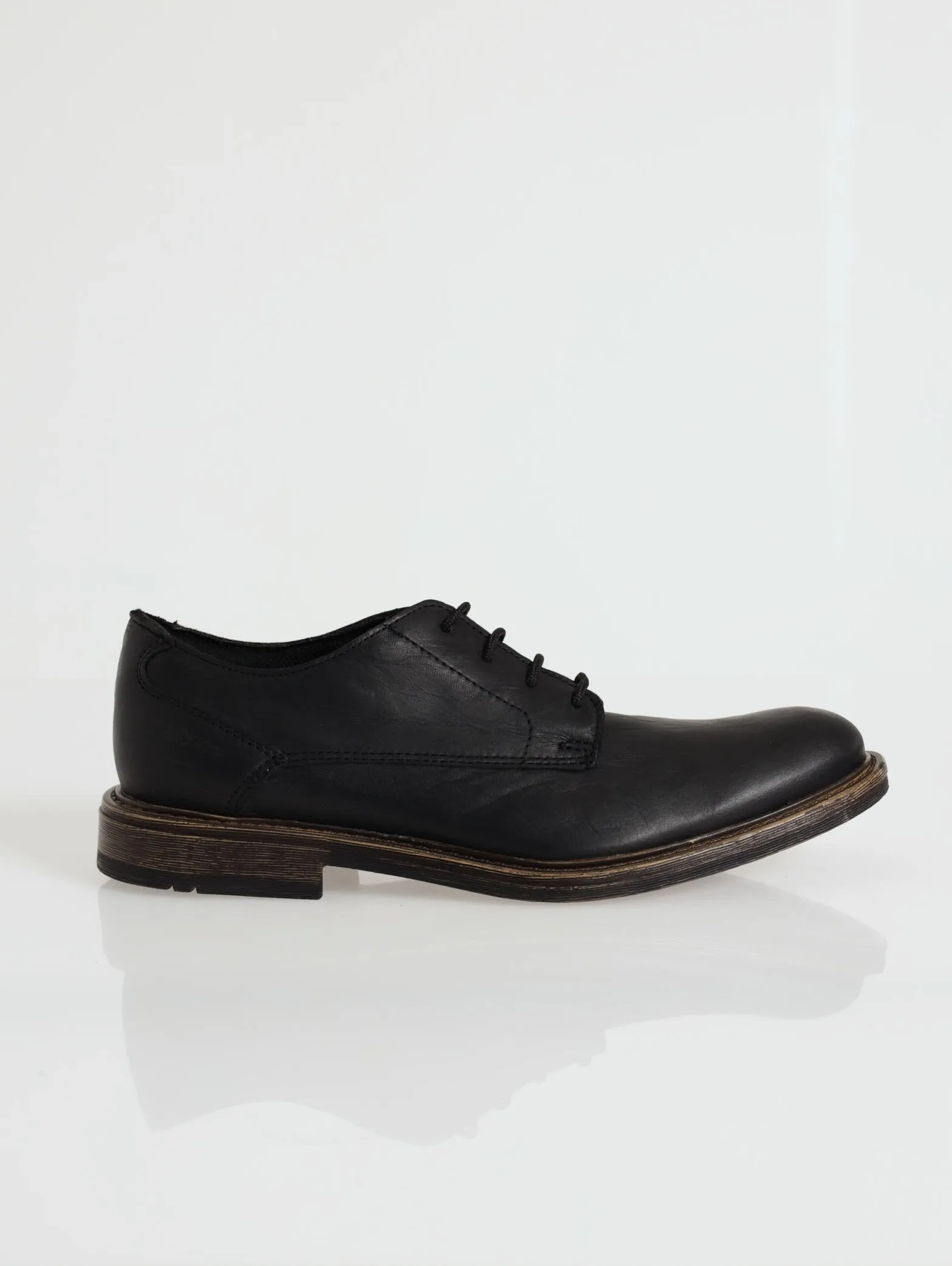 Jump Lace Up Derby Shoe - Black sold by Edgars product image thumbnail 3