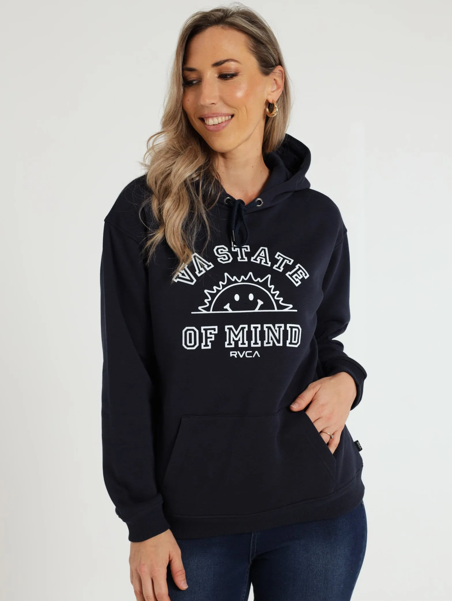 State Of Mind Hoodie - Navy sold by Edgars