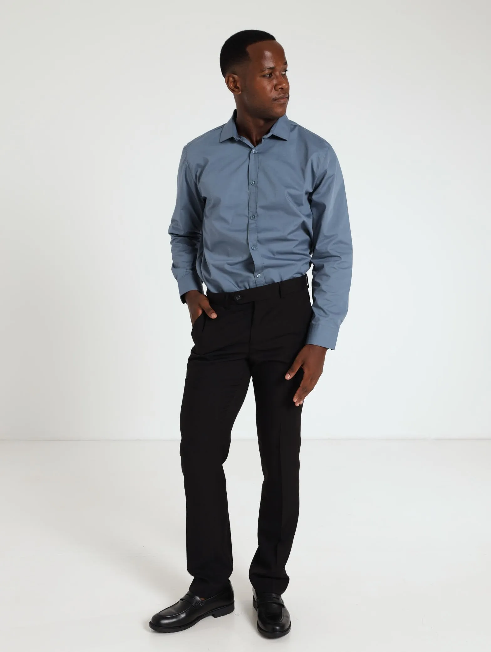 Easy Care Shirt - Petrol sold by Edgars product image thumbnail 4