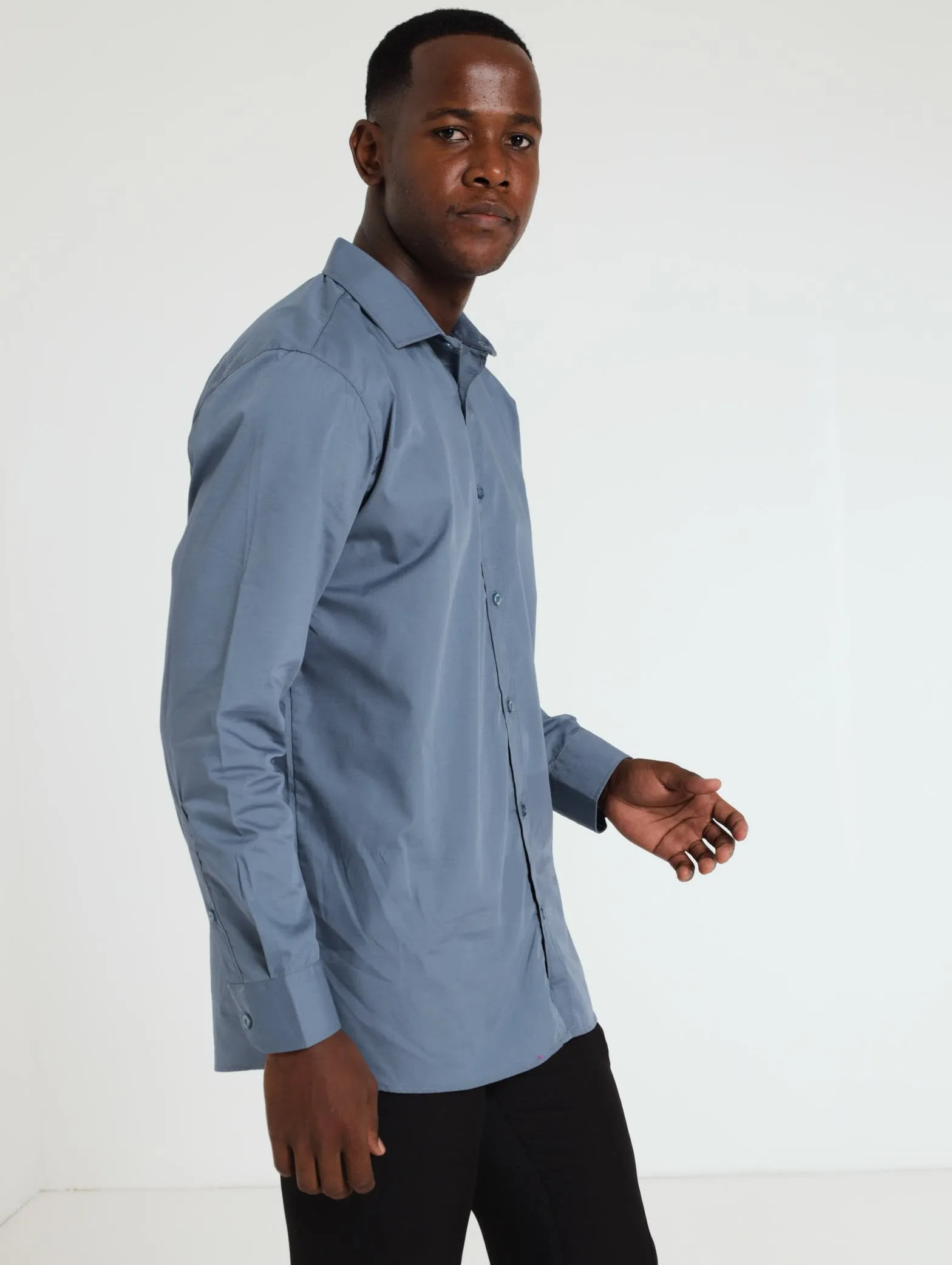Easy Care Shirt - Petrol sold by Edgars product image thumbnail 2