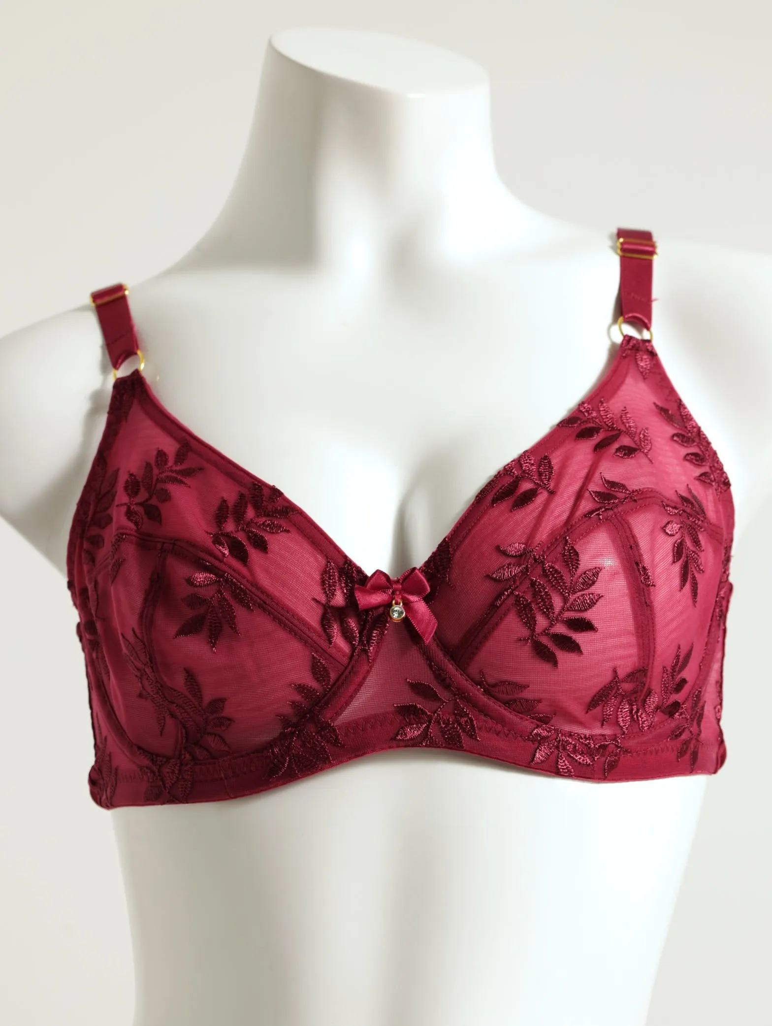 2 Pack Leaf Embossed Bra sold by Edgars product image thumbnail 4