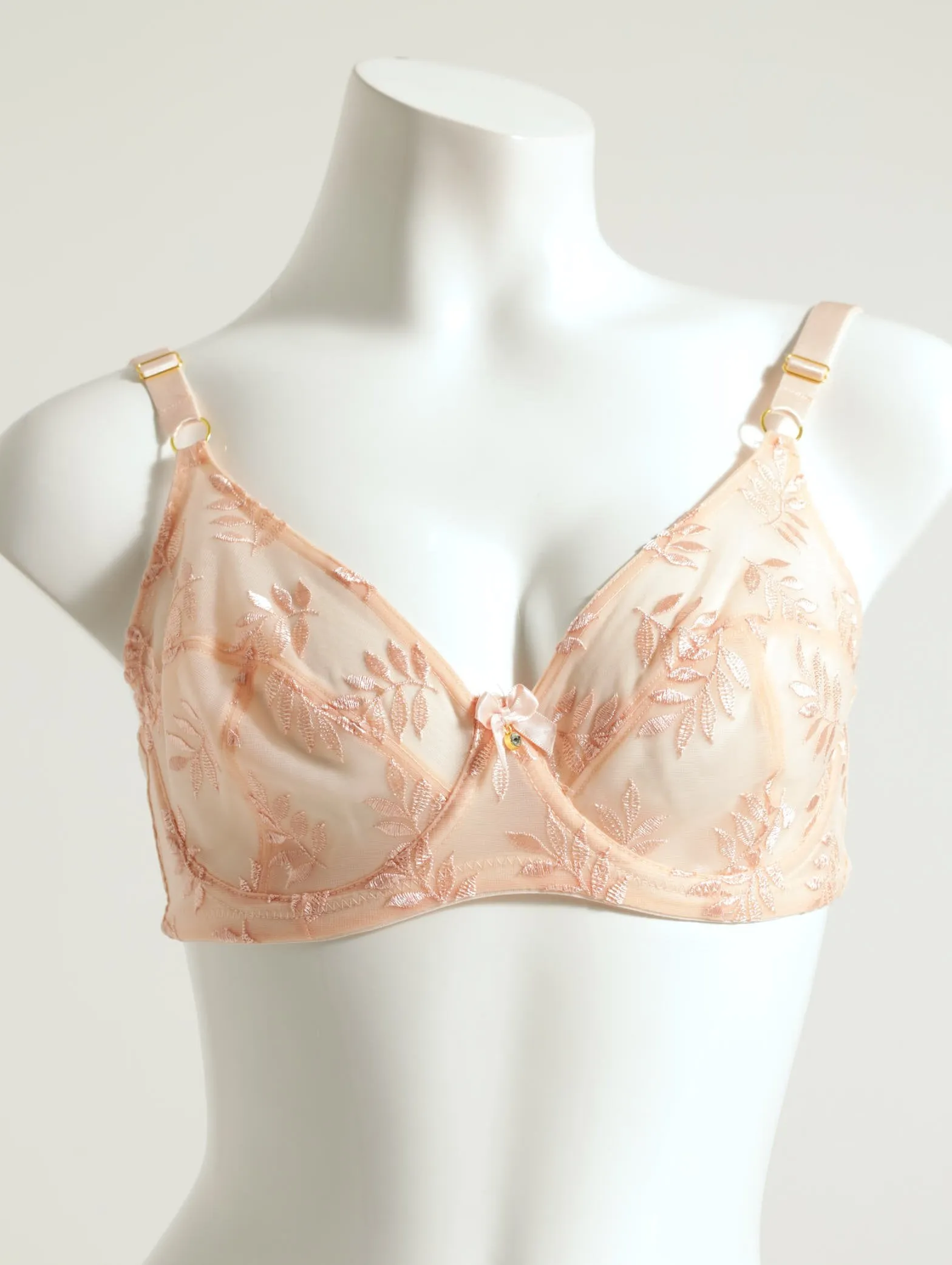 2 Pack Leaf Embossed Bra sold by Edgars product image thumbnail 2