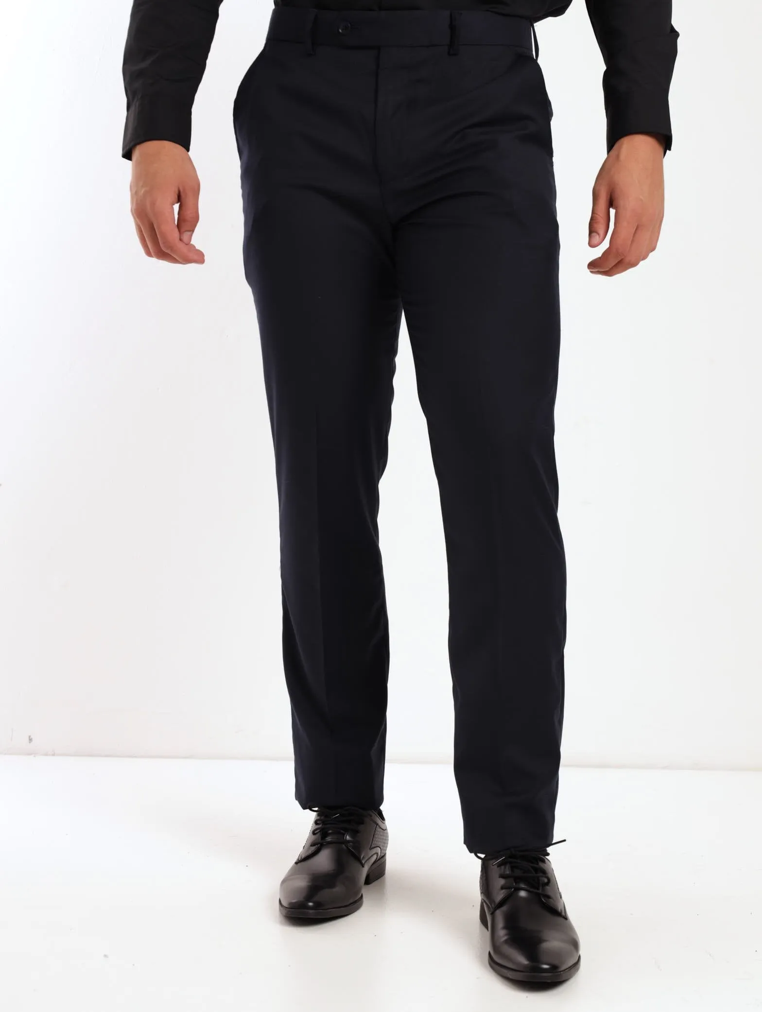 Men's Regular Viscose Blend Suit Trouser - Navy sold by Edgars