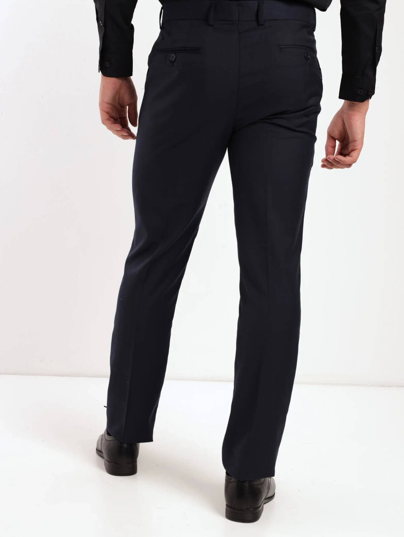 Men's Regular Viscose Blend Suit Trouser - Navy sold by Edgars product image thumbnail 3