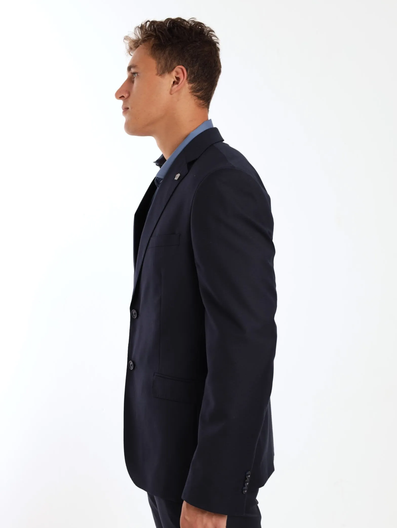 Men's Regular Viscose Blend Suit Jacket - Navy sold by Edgars product image thumbnail 2