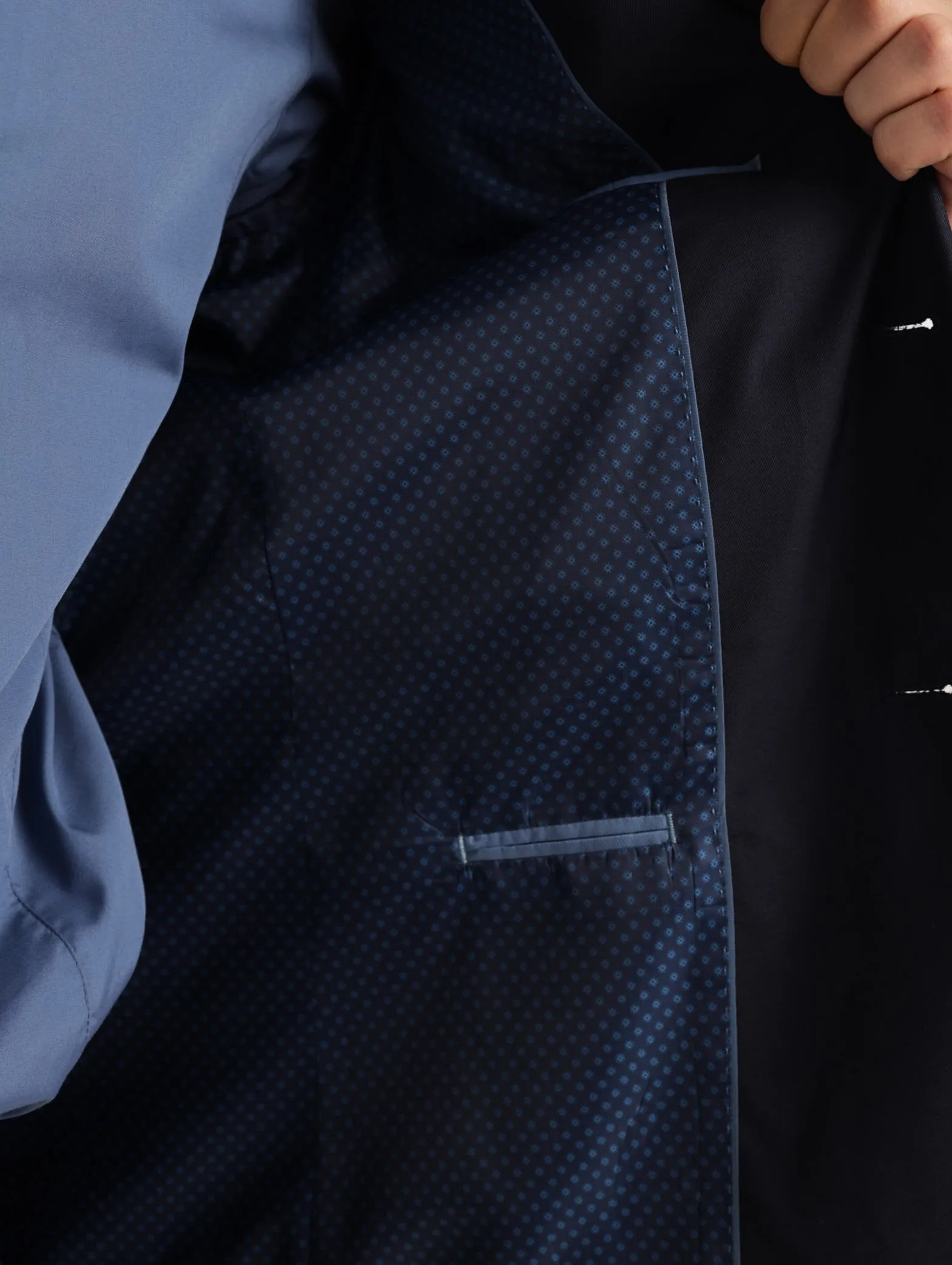 Men's Regular Viscose Blend Suit Jacket - Navy sold by Edgars product image thumbnail 5