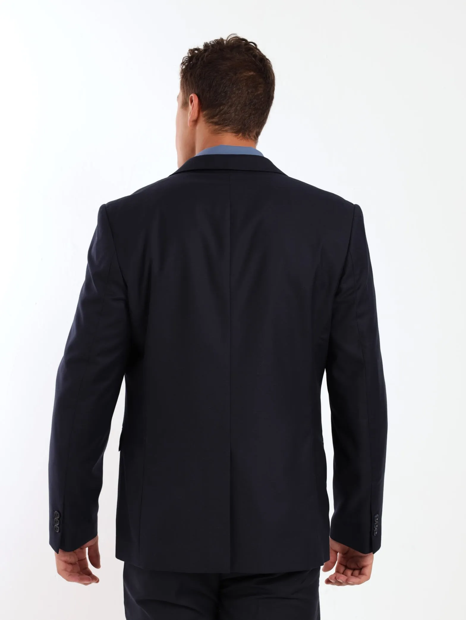 Men's Regular Viscose Blend Suit Jacket - Navy sold by Edgars product image thumbnail 3