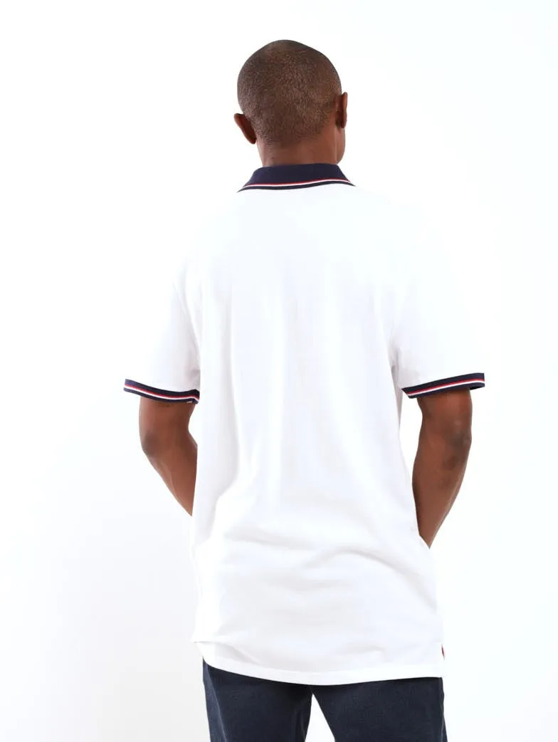 Men's Tipped Golfer - White sold by Edgars product image thumbnail 3