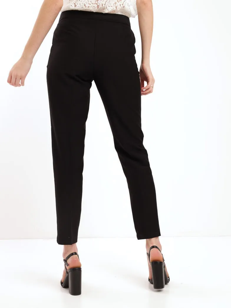Ladies D-Ring Slim Leg Pant - Black sold by Edgars product image thumbnail 3