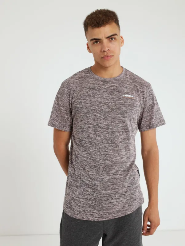 Basic Crew Logo Tee - Dusty Pink sold by Edgars 