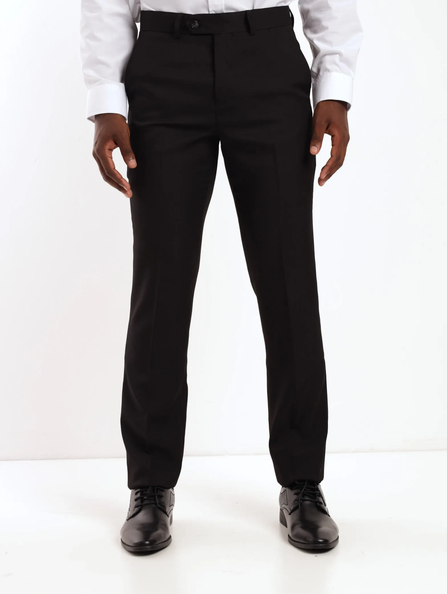 Men's Regular Essential Suit Trouser - Black sold by Edgars