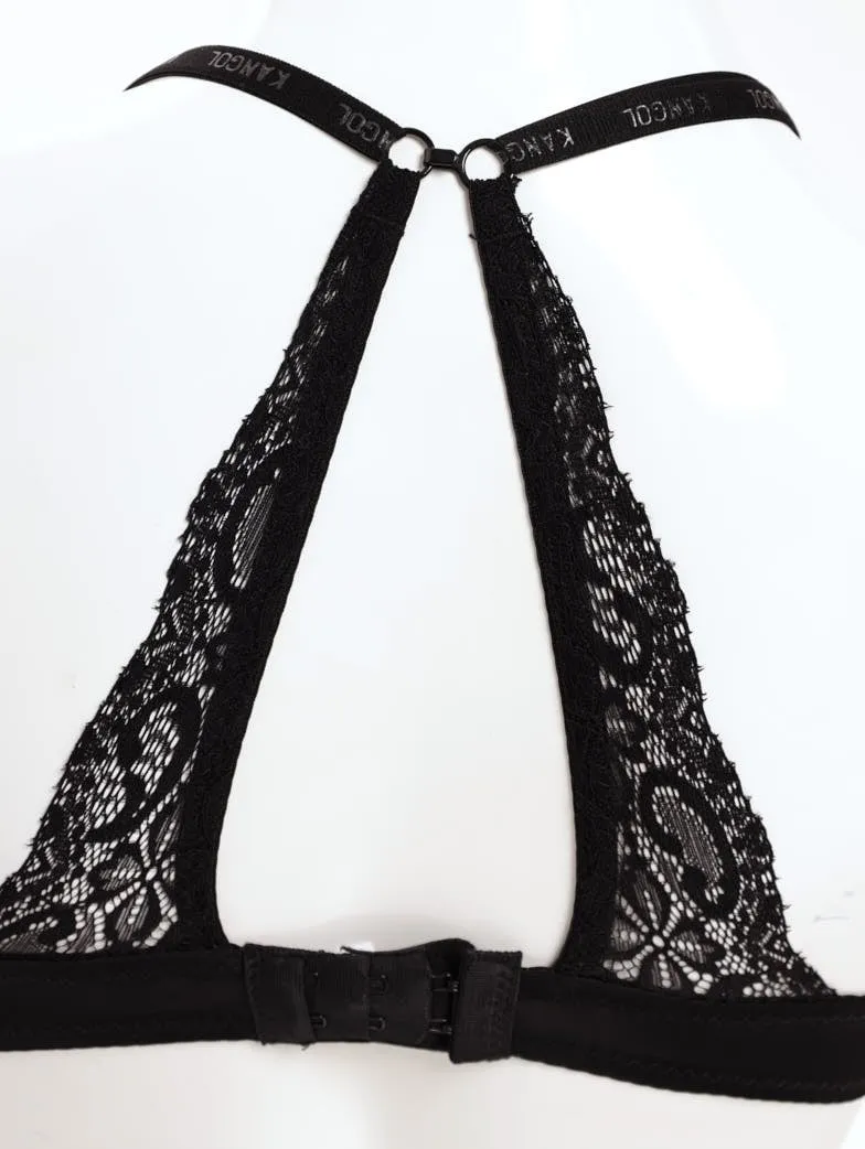 Ladies 2 Pack Non-Wired A-Frame Microfibre & Lace Bra sold by Edgars product image thumbnail 3