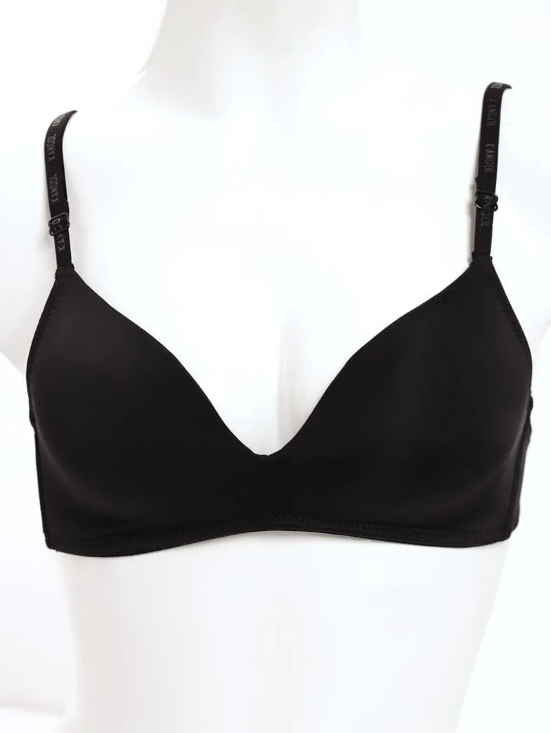 Ladies 2 Pack Non-Wired A-Frame Microfibre & Lace Bra sold by Edgars