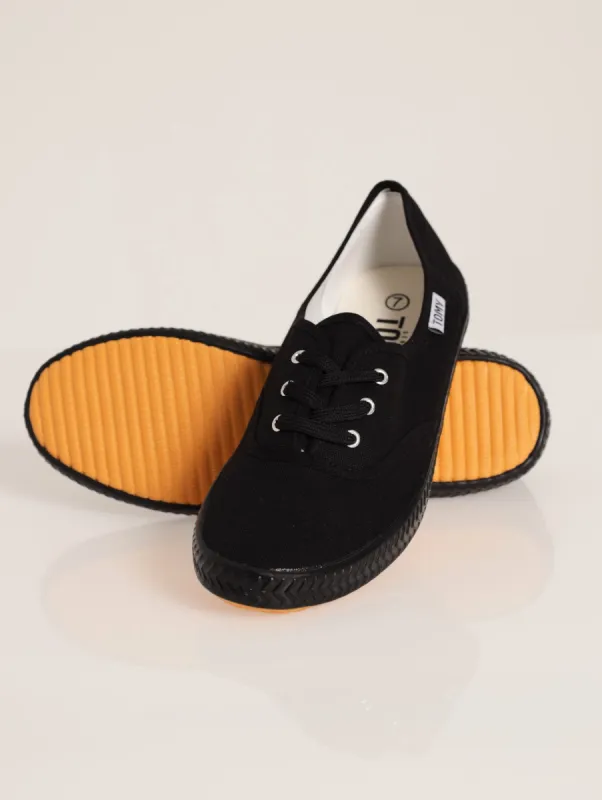 Ladies Original Core Sneaker - Black sold by Edgars 