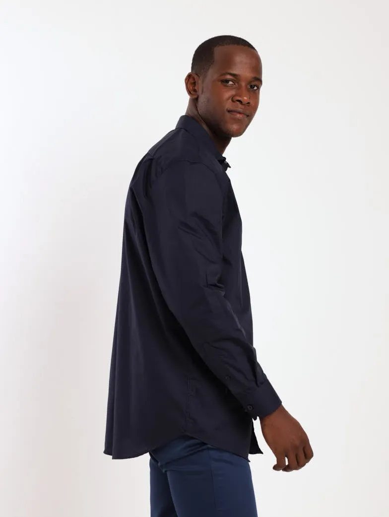 Men's Easy Care Shirt - Navy sold by Edgars product image thumbnail 2