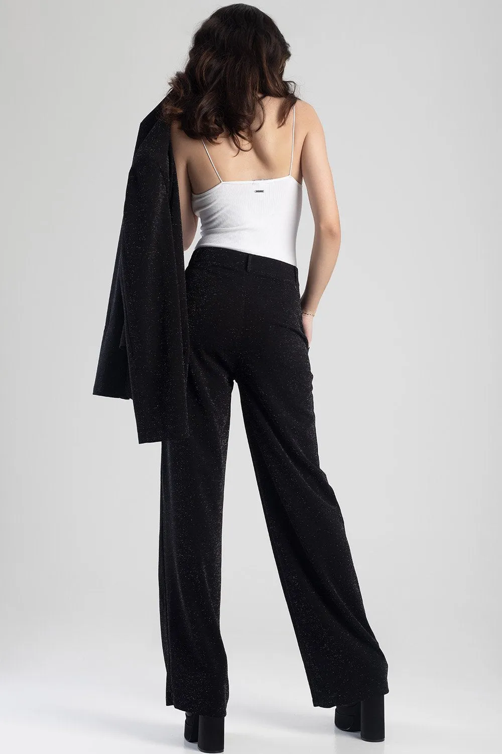 Ladies Sparkle Scuba Pant - Black sold by Edgars product image thumbnail 3