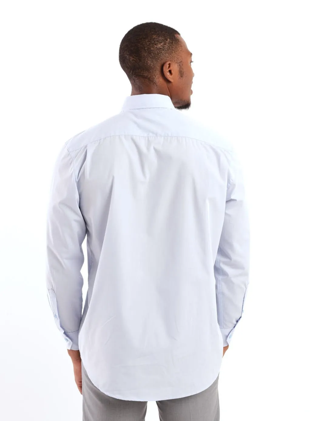 Men's Easy Care Shirt - Sky Blue sold by Edgars product image thumbnail 3