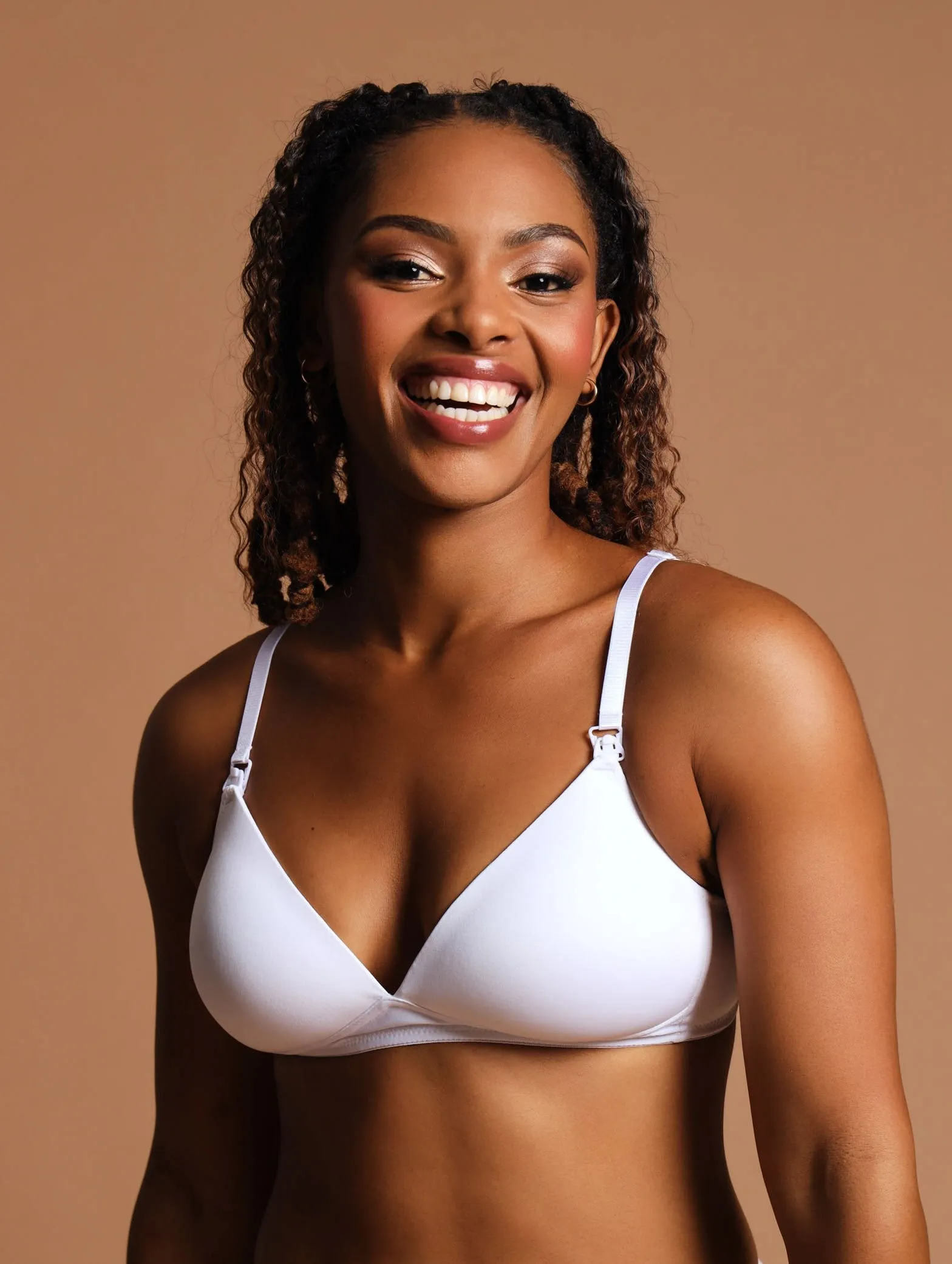 2 Pack Soft Touch Moulded Wire Free Bra - White/Beige sold by Edgars product image thumbnail 4