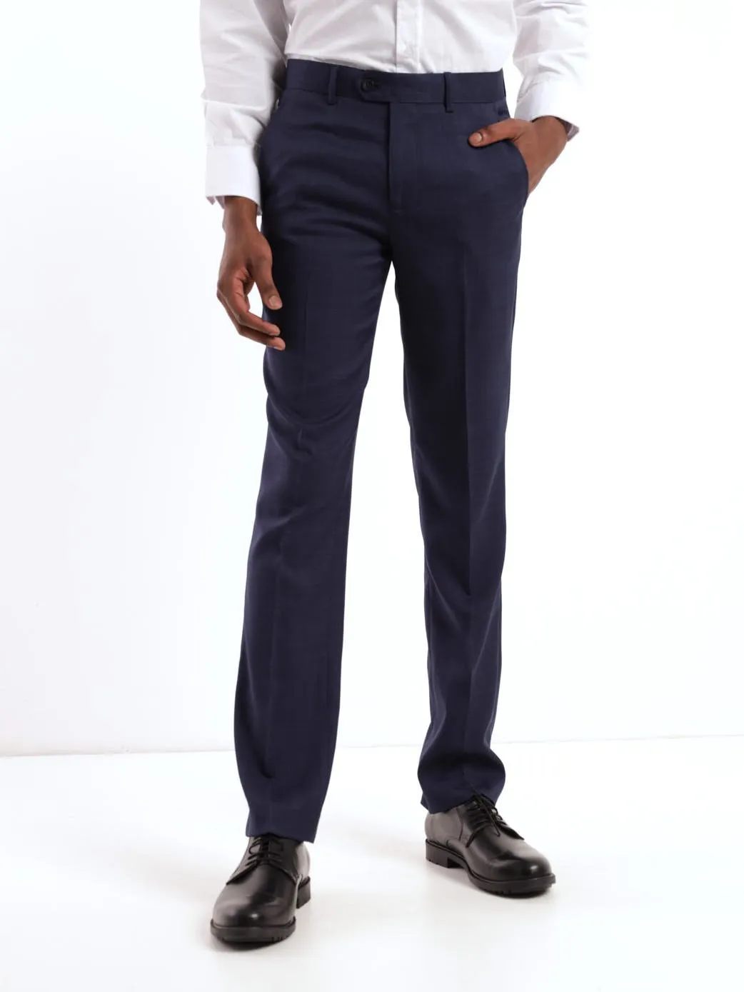 Men's Regular Fit Essential Suit Trouser - Navy sold by Edgars