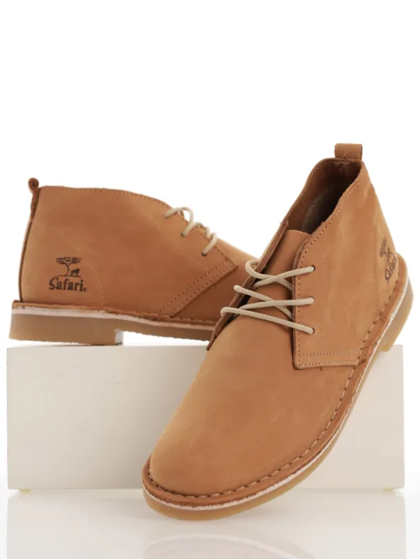 Odyssey Safari Stitch Down Nubuck Veldskoen - Tan sold by Edgars 