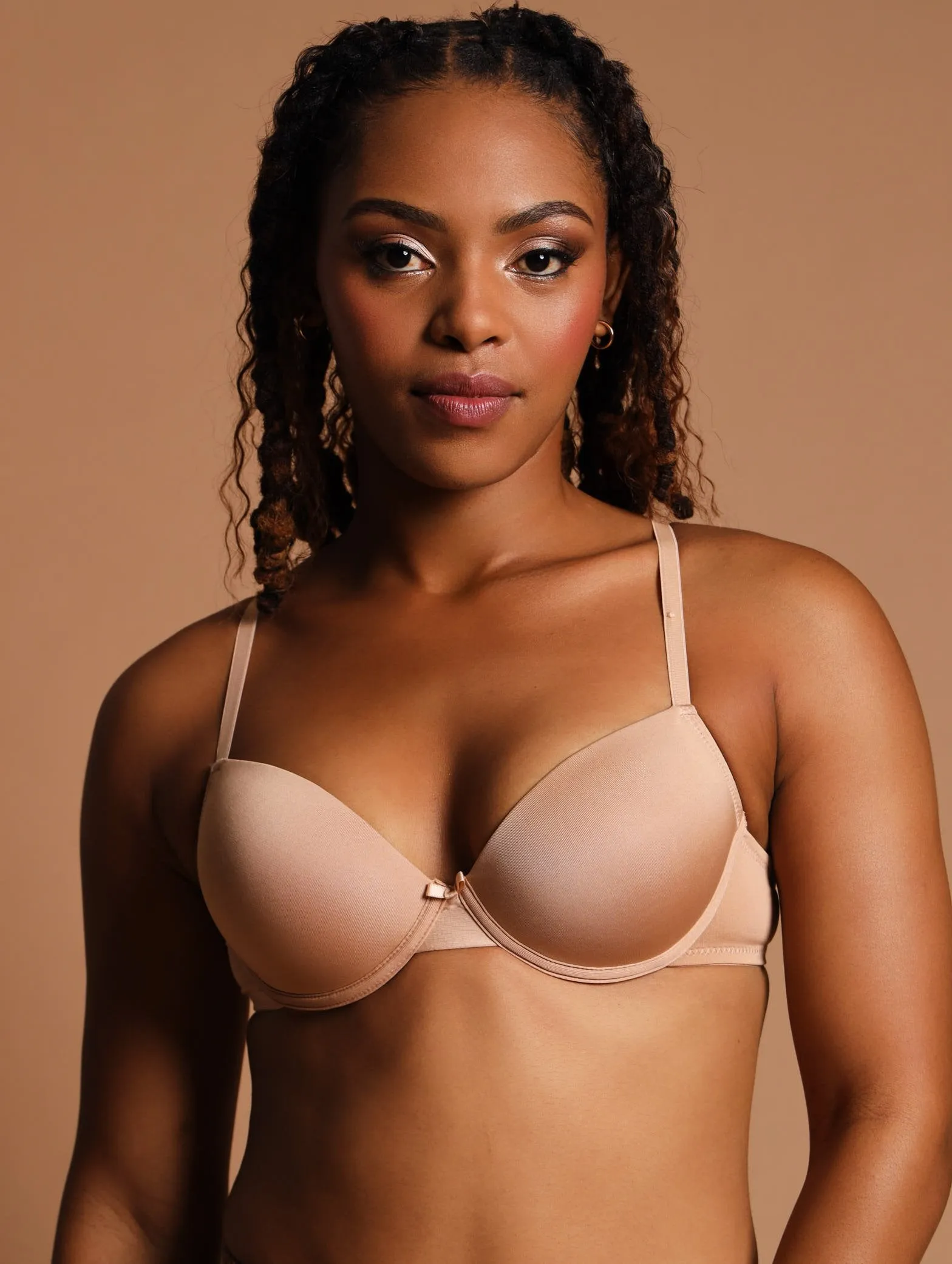 Ladies 2 Pack T-Shirt Bra - White/Beige sold by Edgars product image thumbnail 2