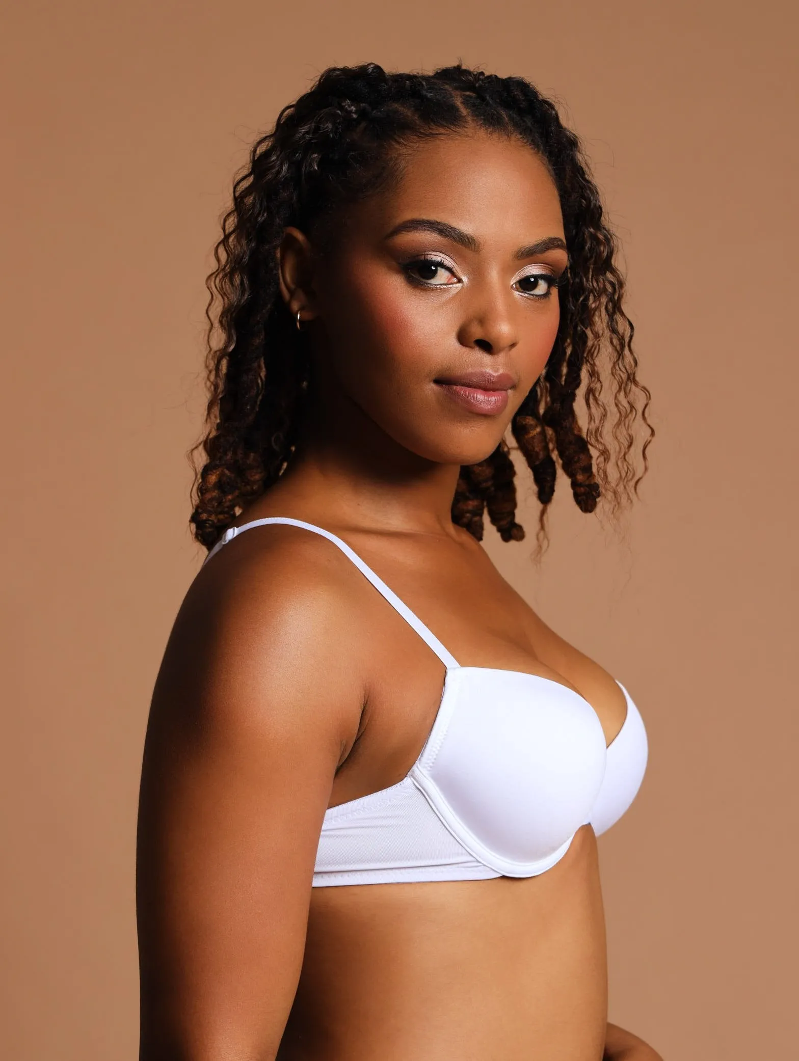 Ladies 2 Pack T-Shirt Bra - White/Beige sold by Edgars product image thumbnail 3