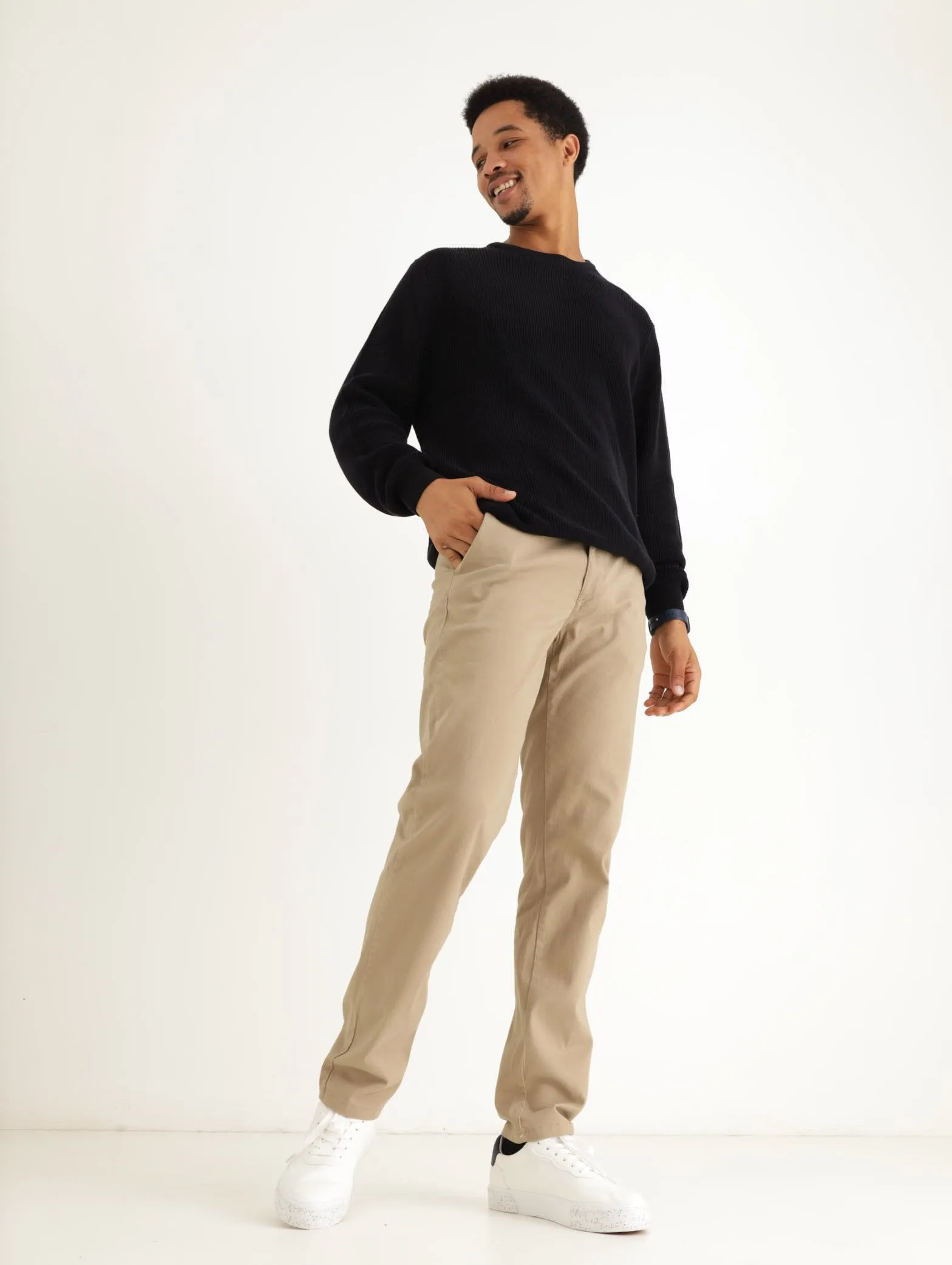 Men's Slim Fit Chino - Stone sold by Edgars product image thumbnail 5