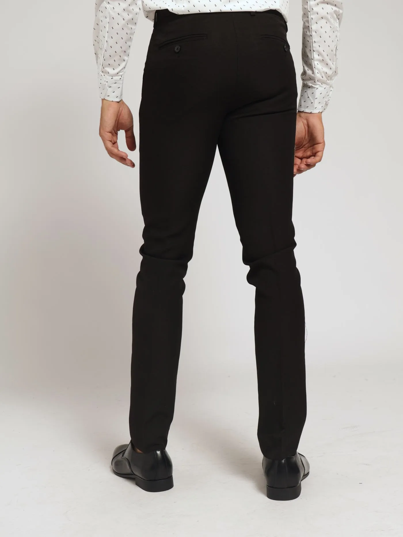 Men's Skinny Stretch Suit Trouser - Black sold by Edgars product image thumbnail 3