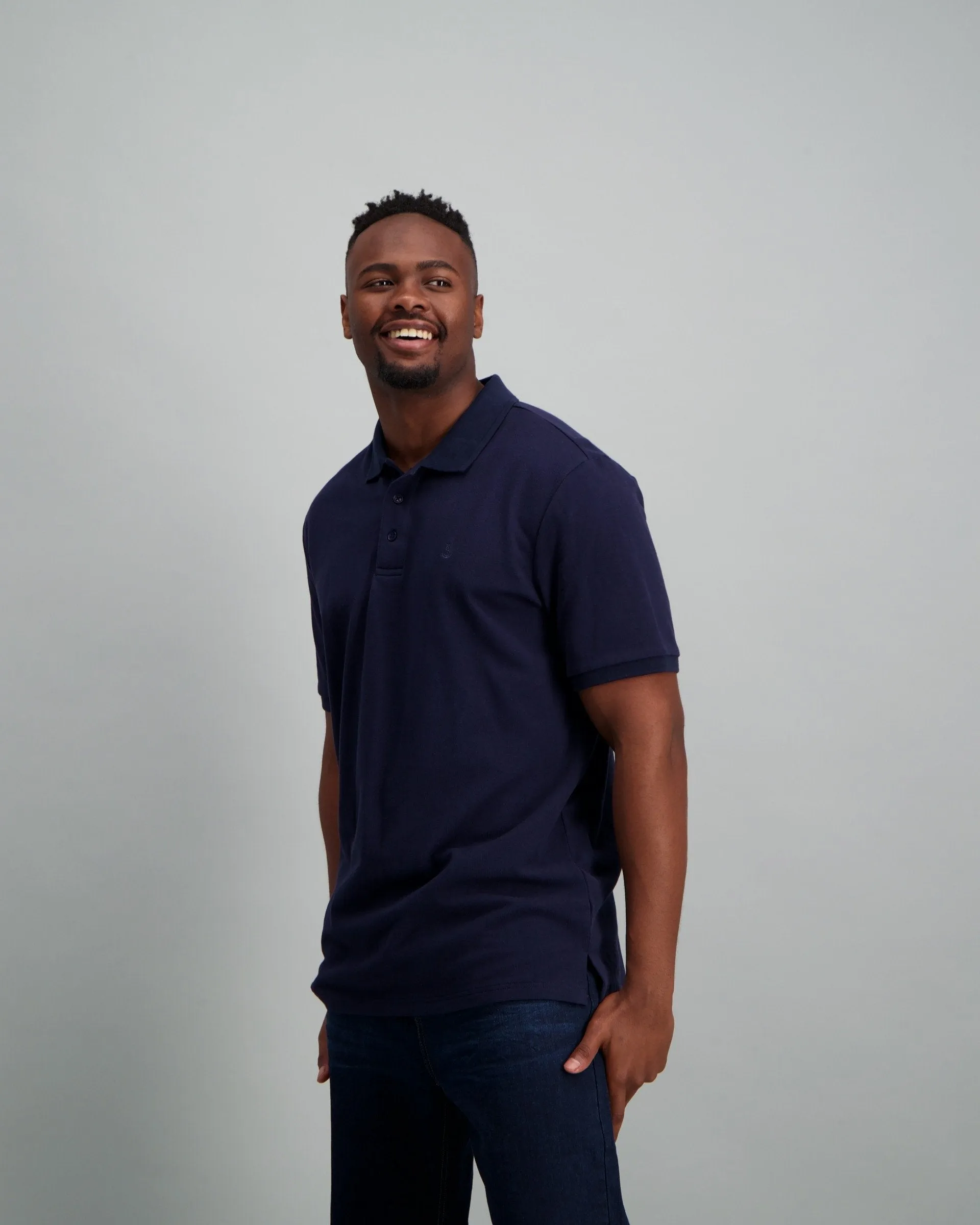 Mens - Basic Golfer Tex - Navy sold by Edgars product image thumbnail 3