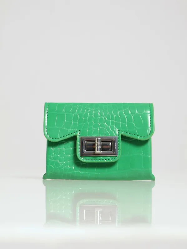 Wylamaria Purse - Green sold by Edgars 