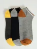 3 Pack Fashion Low Cut Socks - Navy/Grey sold by Edgars