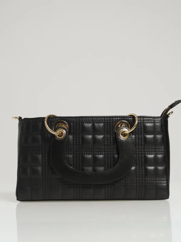 Dyn Top Handle Bag - Black sold by Edgars 
