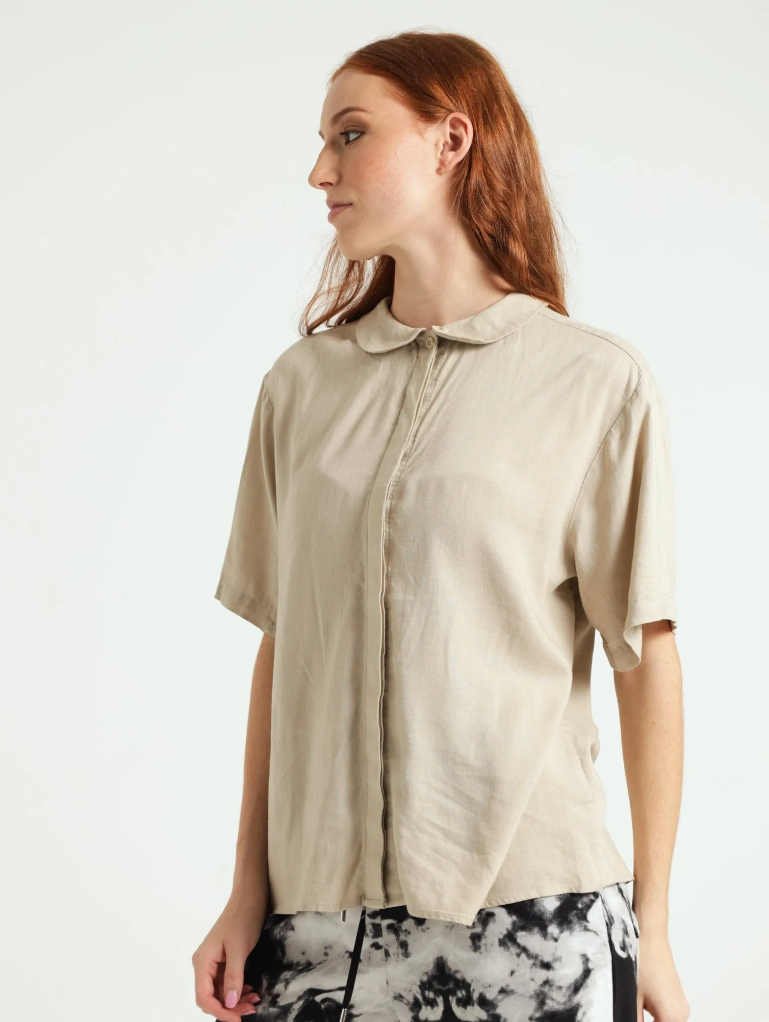 Peter Pan Collar Shirt - Silver sold by Edgars product image thumbnail 2