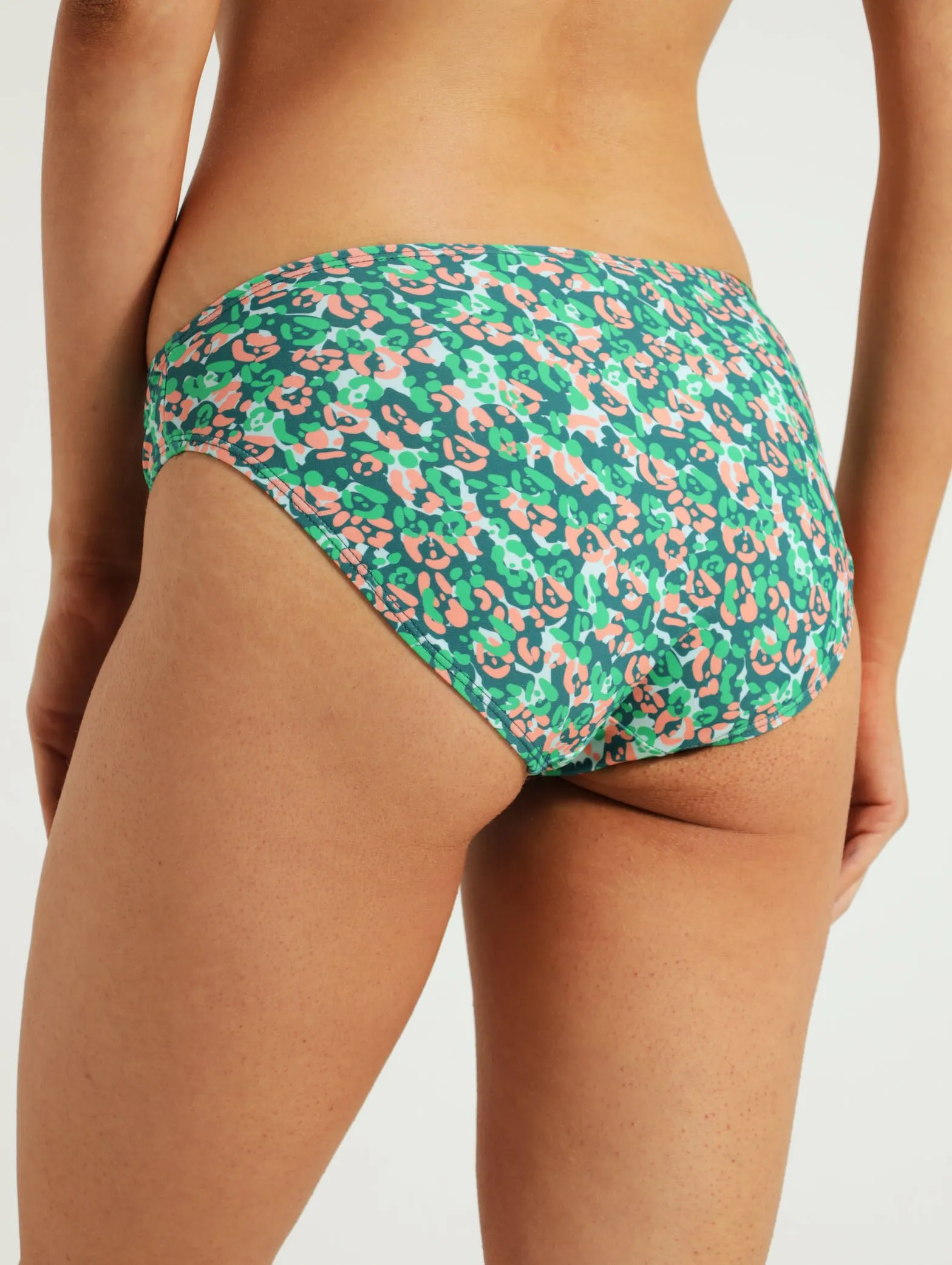 Printed Hi-Cut Bikini Bottom - Green sold by Edgars product image thumbnail 3