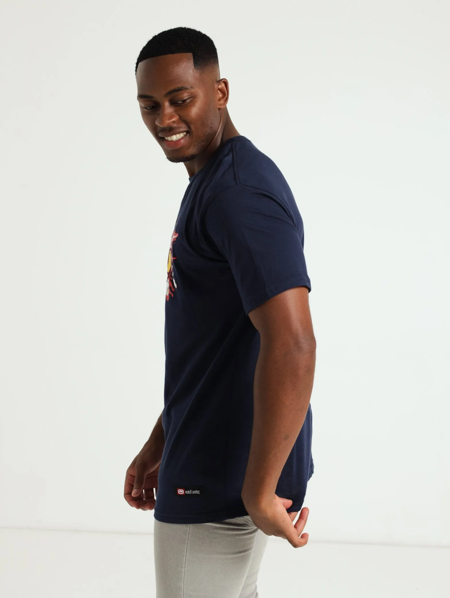 Comic Chest Print Tee - Navy sold by Edgars product image thumbnail 2