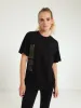 Power Logo Love Colorblock Tee - Black sold by Edgars