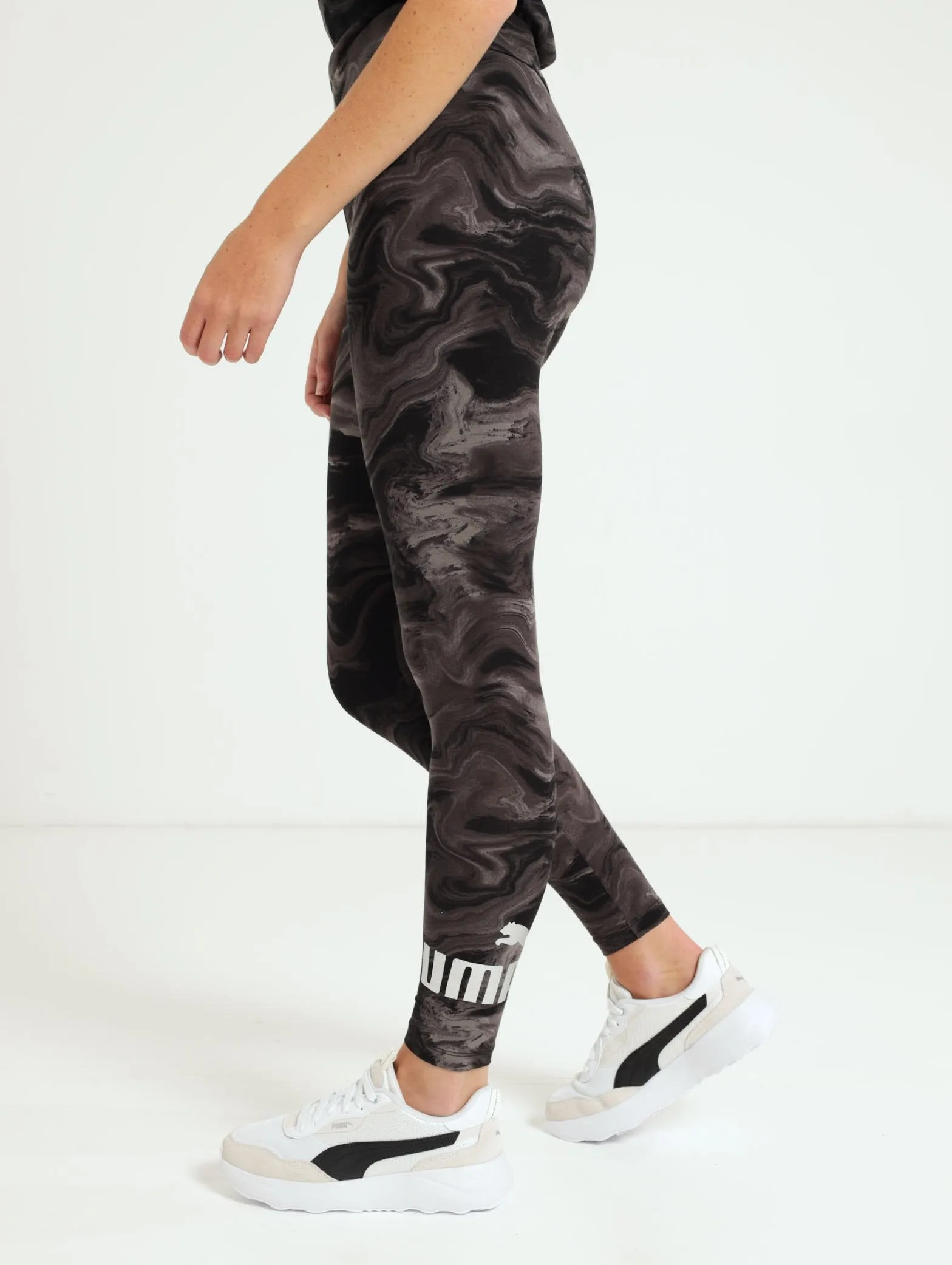 Essential Marbleized Leggings - Black sold by Edgars product image thumbnail 3