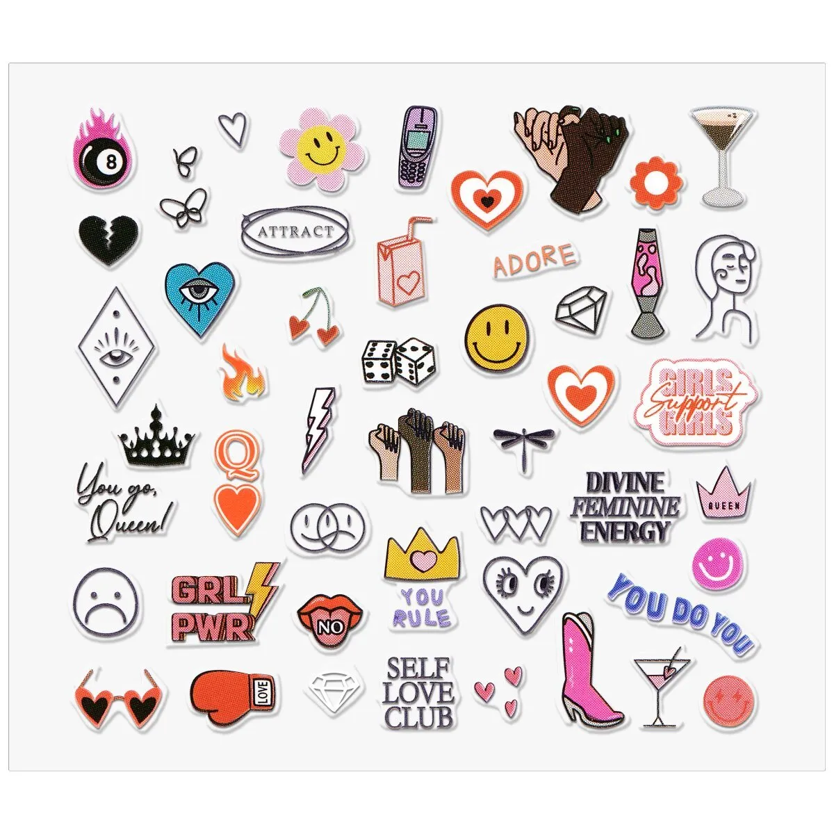 Call Me Queen! Nail Sticker sold by Edgars product image thumbnail 2