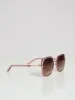 Ladies Crystal Square Sunglasses - Pink sold by Edgars
