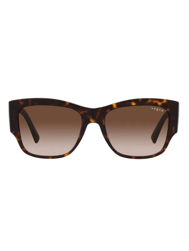 Vogue Dark Havana Sunglasses - Tortoise made by Vogue