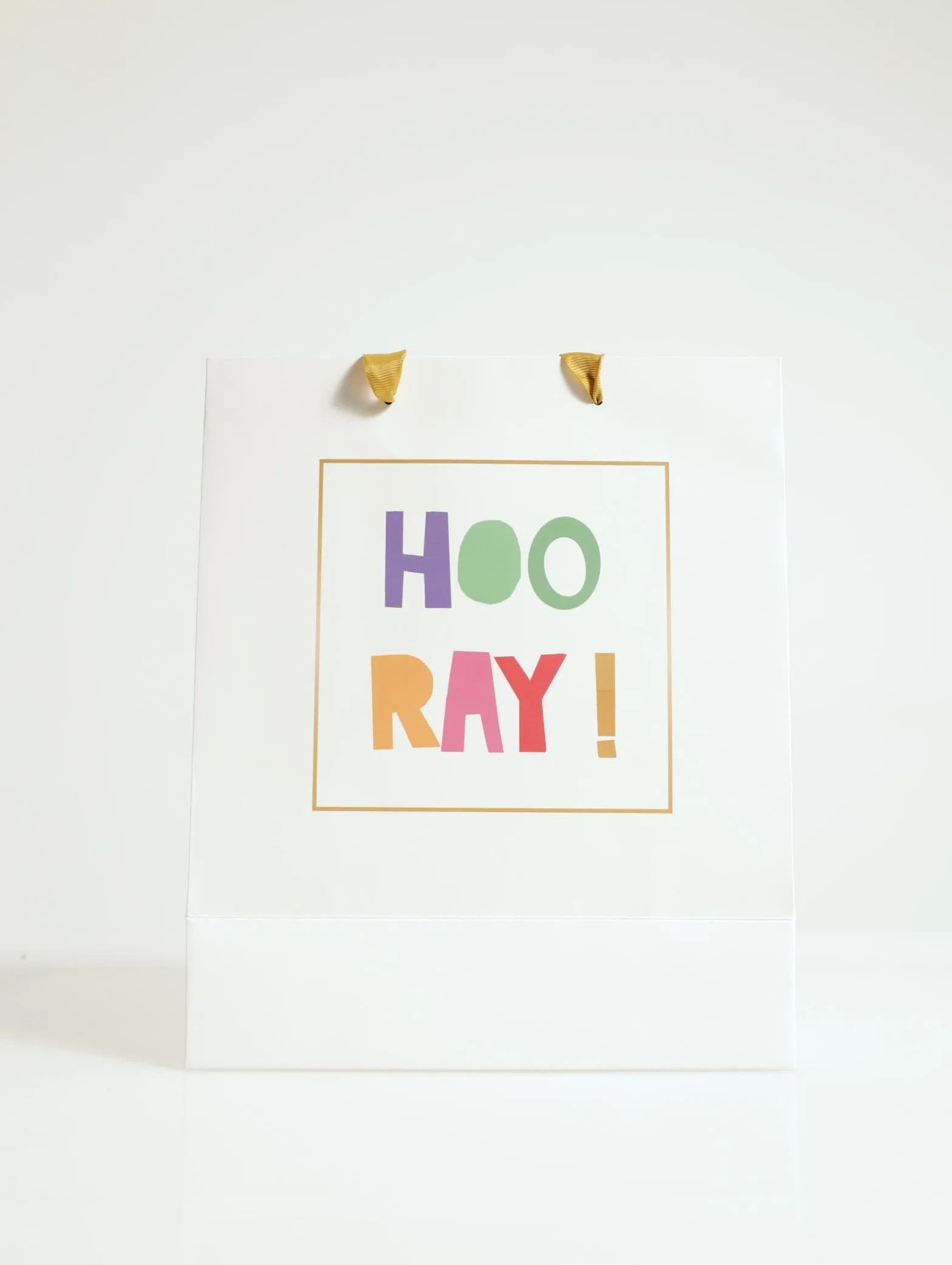 Hooray Slogan Gift Bag - White sold by Edgars product image thumbnail 3