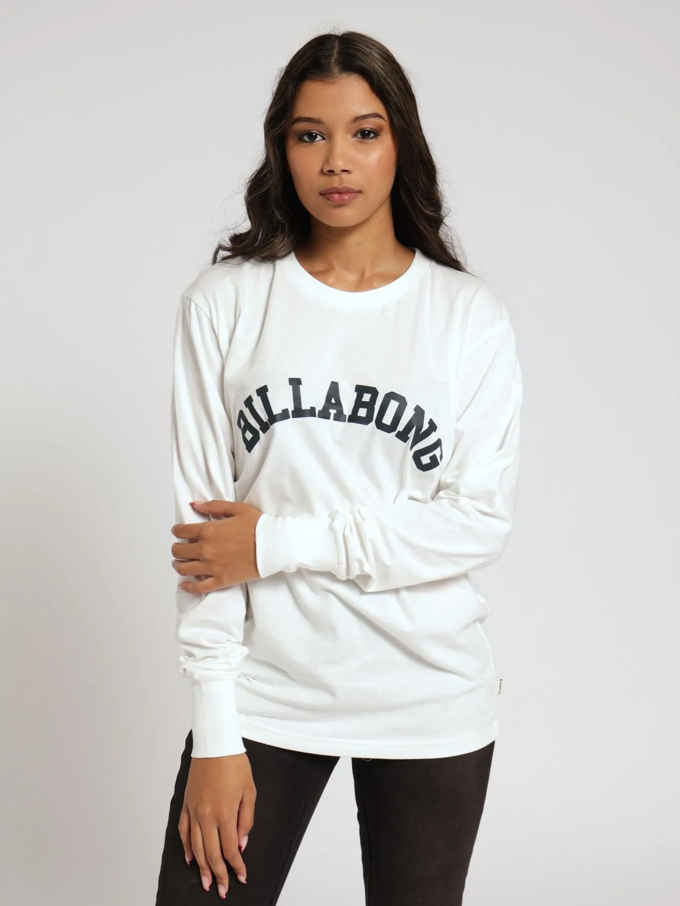 Long Sleeve Revival Tee - White sold by Edgars