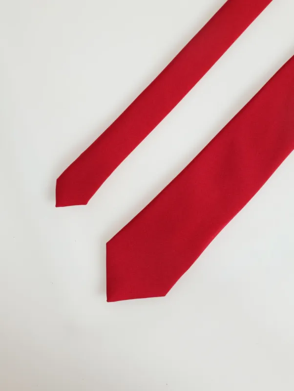 Ripple Tie - Red sold by Edgars