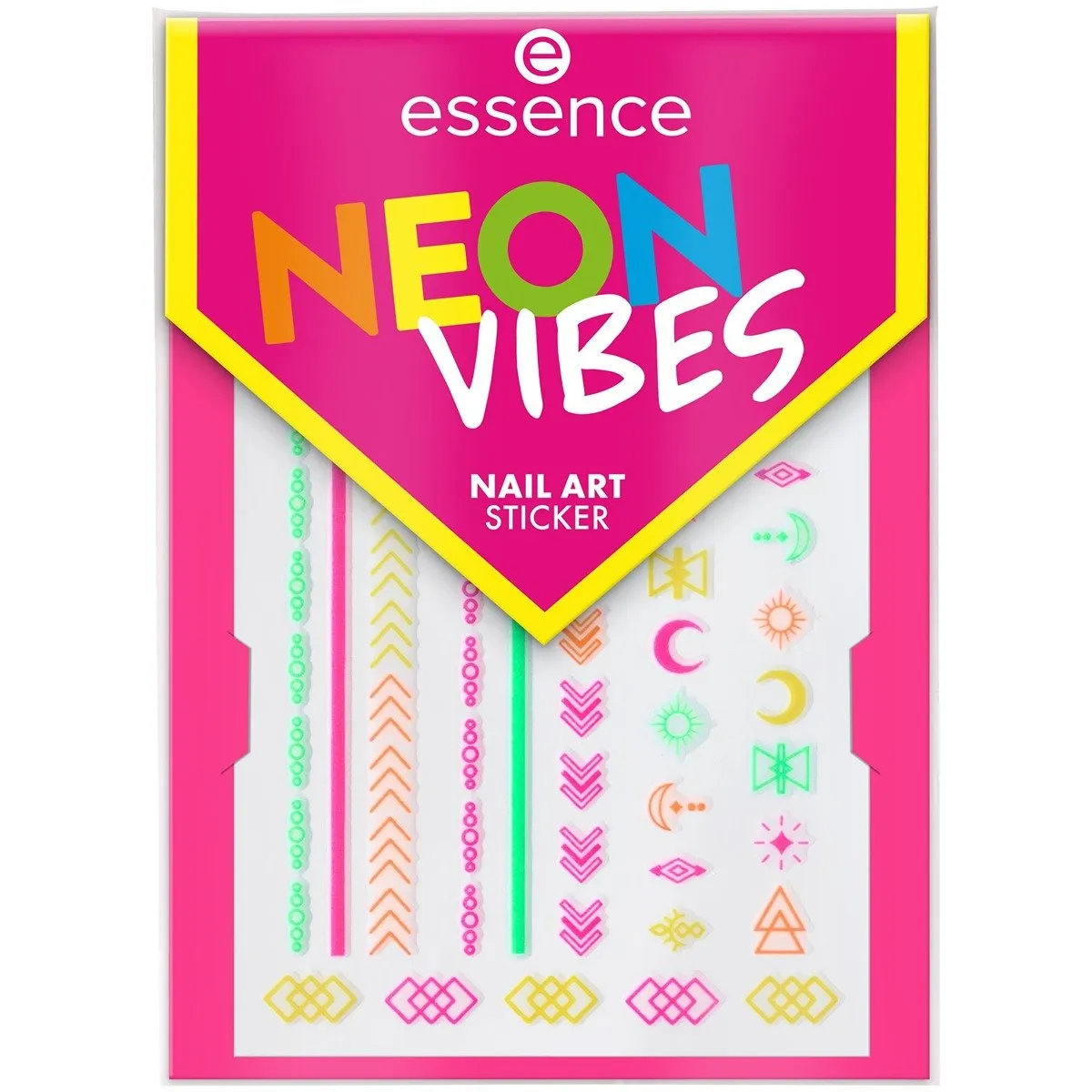 NEON VIBES Nail Art Sticker sold by Edgars