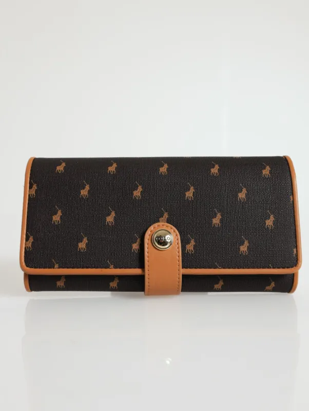Iconic Trifold Purse - Brown sold by Edgars