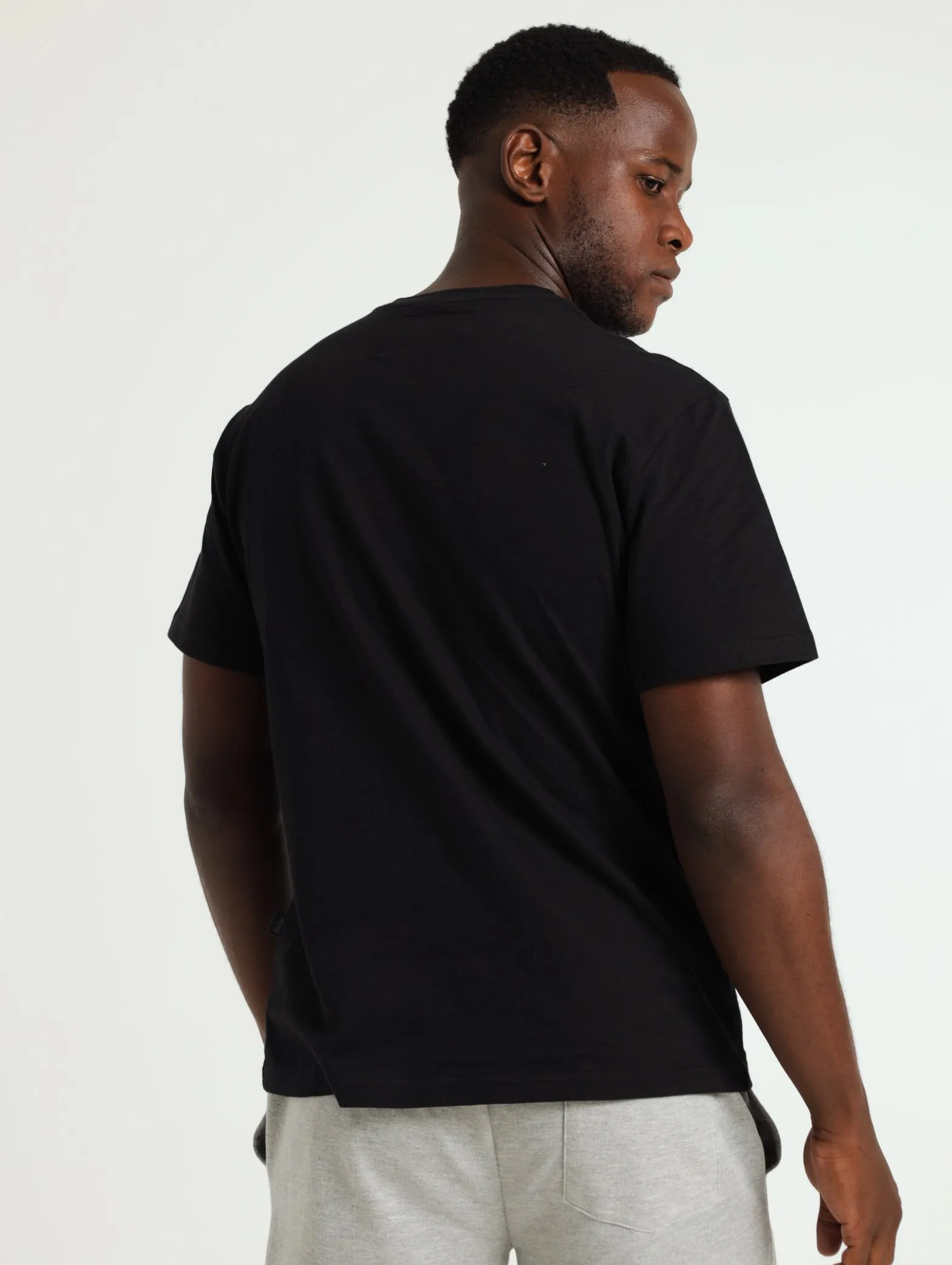 Basic Crew Tee - Black sold by Edgars product image thumbnail 3